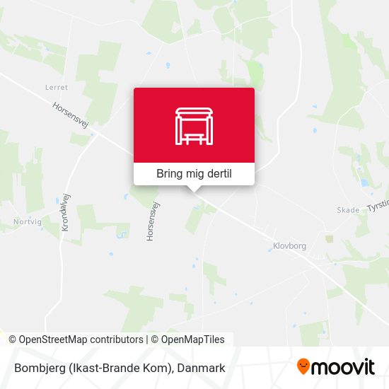 Bombjerg (Ikast-Brande Kom) kort