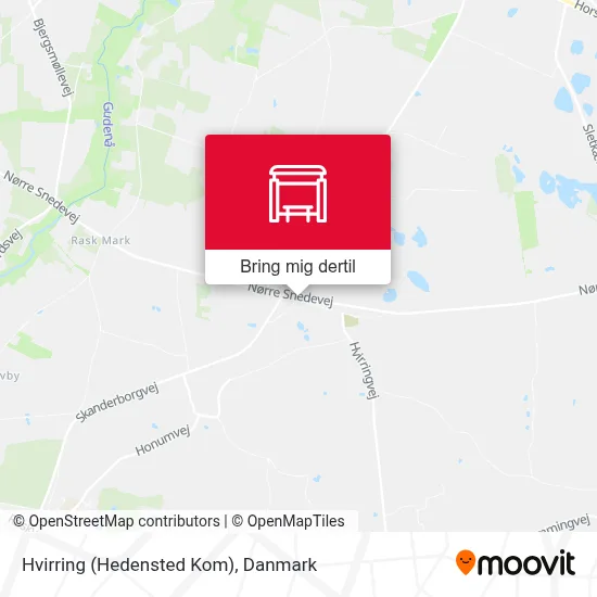 Hvirring (Hedensted Kom) kort