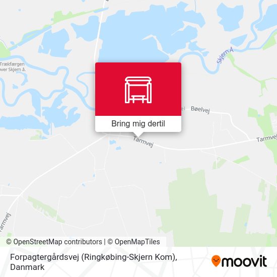 Forpagtergårdsvej (Ringkøbing-Skjern Kom) kort