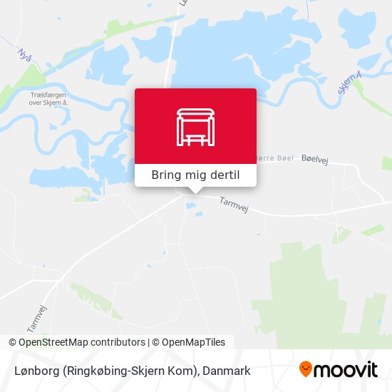 Lønborg (Ringkøbing-Skjern Kom) kort