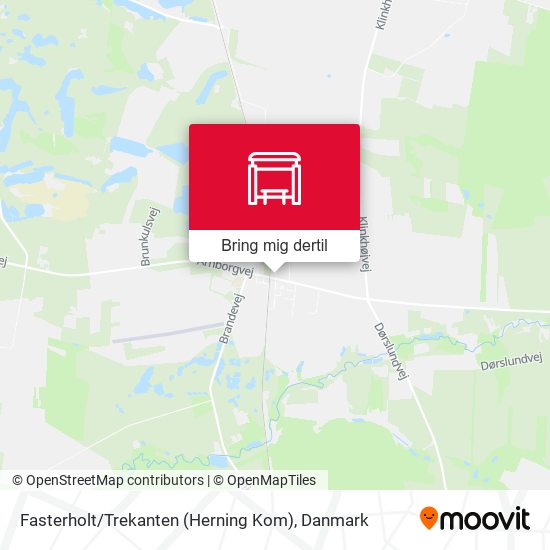 Fasterholt / Trekanten (Herning Kom) kort