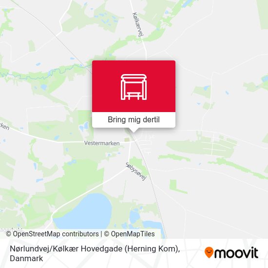 Nørlundvej / Kølkær Hovedgade (Herning Kom) kort