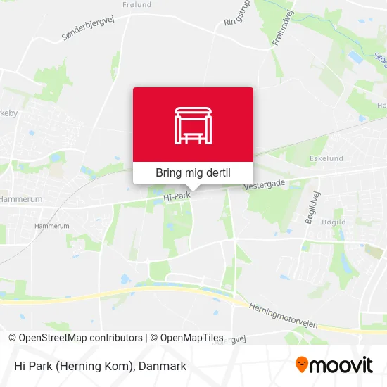 Hi Park (Herning Kom) kort