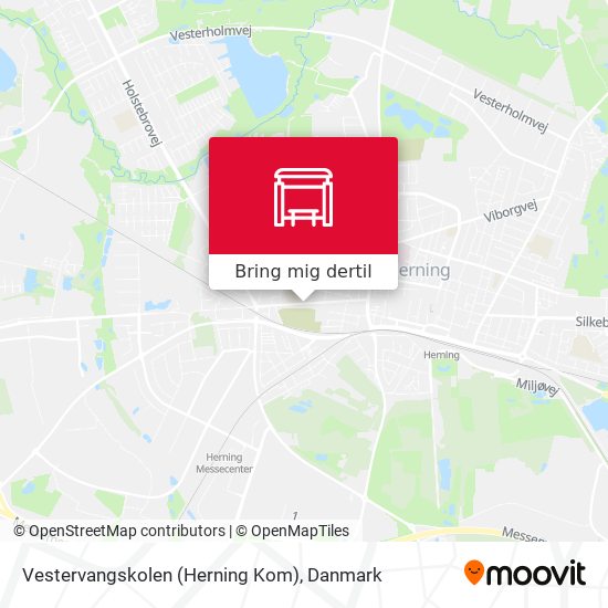 Vestervangskolen (Herning Kom) kort