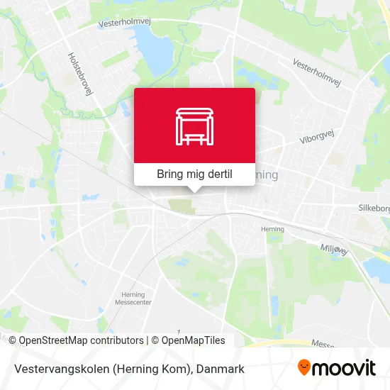 Vestervangskolen (Herning Kom) kort