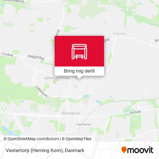 Vestertorp (Herning Kom) kort