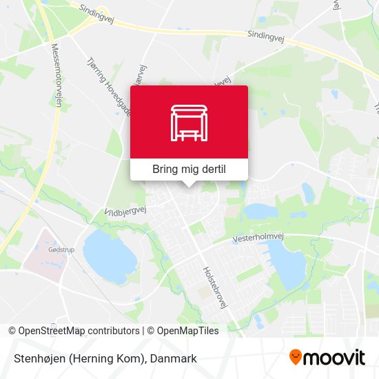 Stenhøjen (Herning Kom) kort