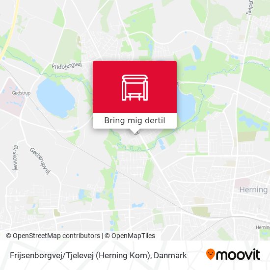 Frijsenborgvej / Tjelevej (Herning Kom) kort