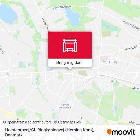 Holstebrovej / Gl. Ringkøbingvej (Herning Kom) kort