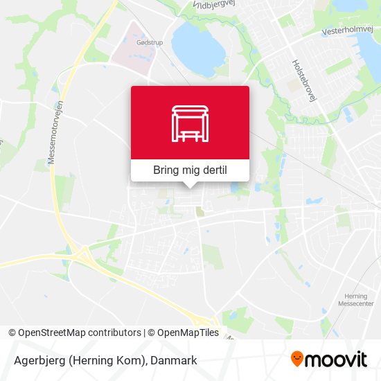 Agerbjerg (Herning Kom) kort