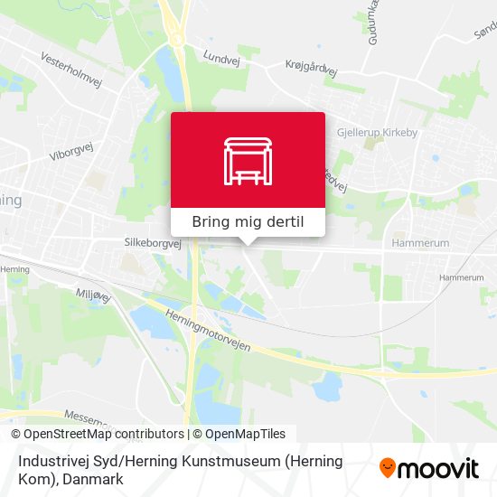 Industrivej Syd / Herning Kunstmuseum (Herning Kom) kort