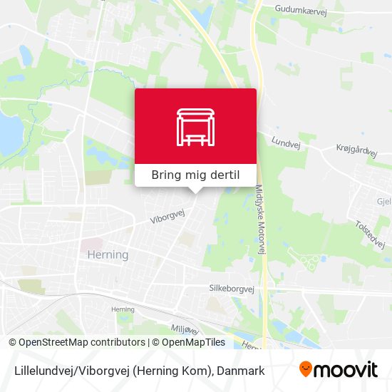 Lillelundvej / Viborgvej (Herning Kom) kort