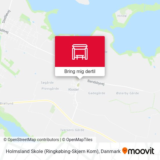 Holmsland Skole (Ringkøbing-Skjern Kom) kort