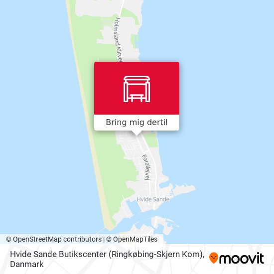 Hvide Sande Butikscenter (Ringkøbing-Skjern Kom) kort