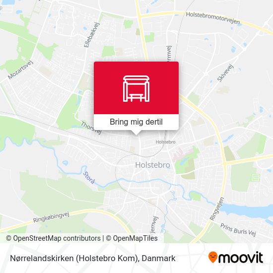 Nørrelandskirken (Holstebro Kom) kort