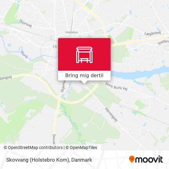 Skovvang (Holstebro Kom) kort