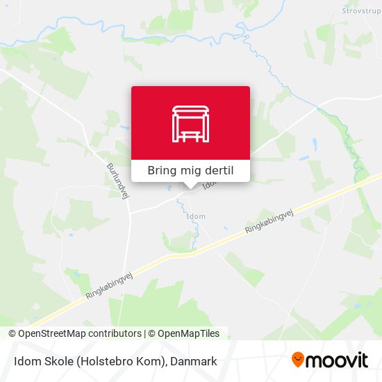 Idom Skole (Holstebro Kom) kort