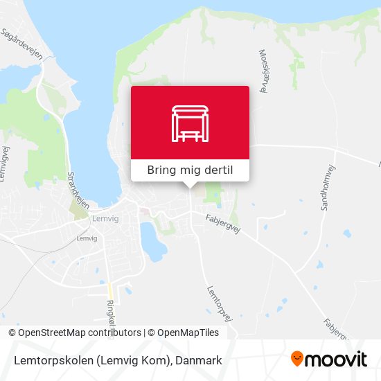 Lemtorpskolen (Lemvig Kom) kort