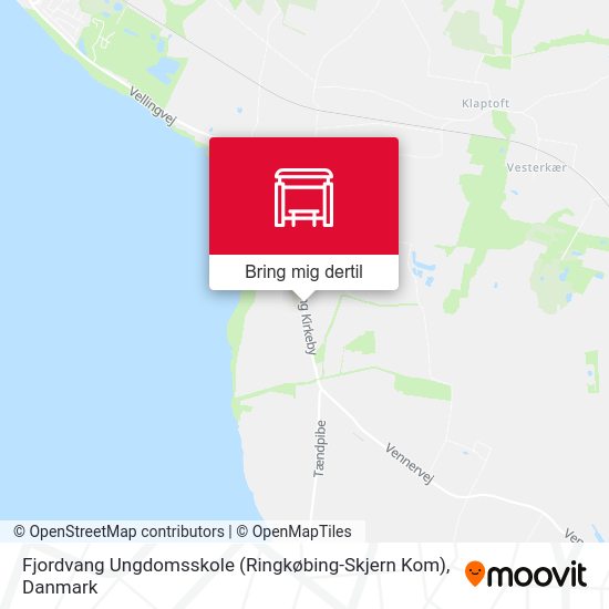 Fjordvang Ungdomsskole (Ringkøbing-Skjern Kom) kort