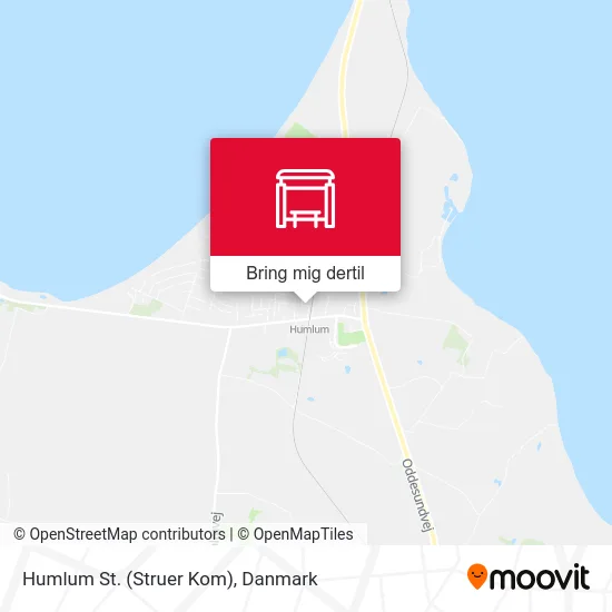 Humlum St. (Struer Kom) kort