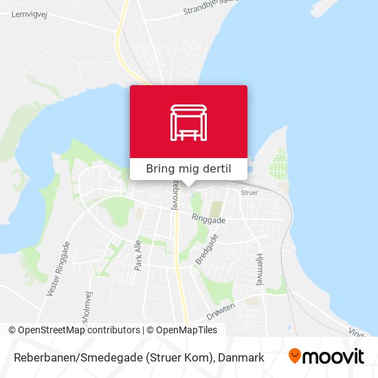 Reberbanen / Smedegade (Struer Kom) kort