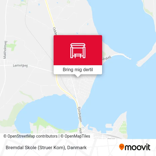 Bremdal Skole (Struer Kom) kort