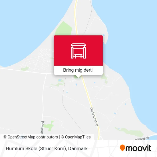 Humlum Skole (Struer Kom) kort