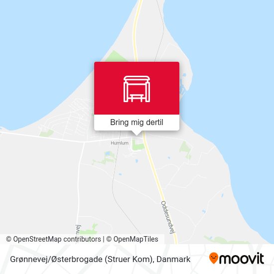 Grønnevej / Østerbrogade (Struer Kom) kort