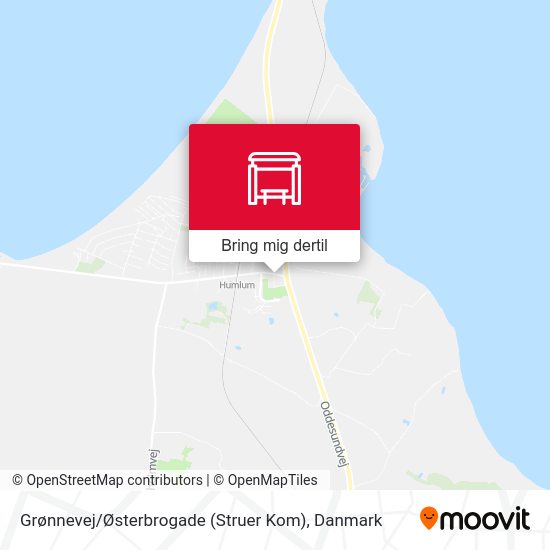 Grønnevej / Østerbrogade (Struer Kom) kort