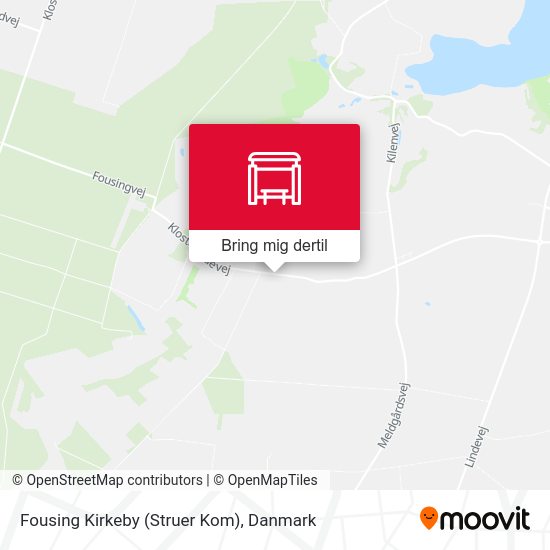 Fousing Kirkeby (Struer Kom) kort