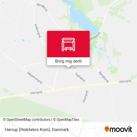 Herrup (Holstebro Kom) kort