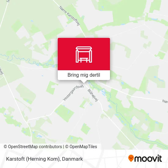 Karstoft (Herning Kom) kort