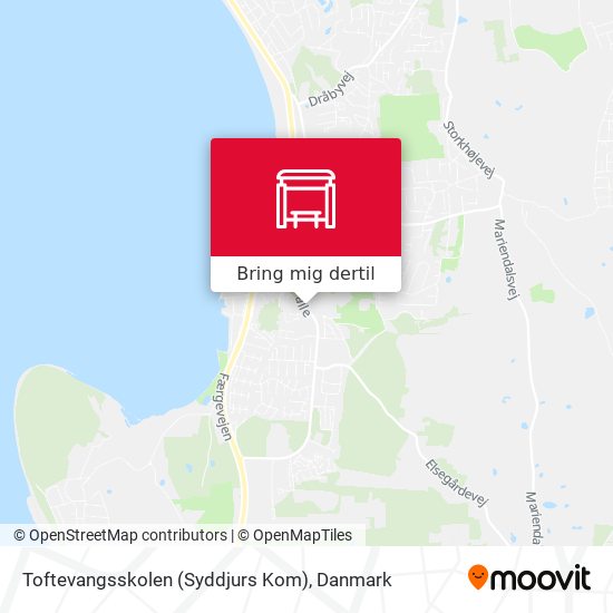 Toftevangsskolen (Syddjurs Kom) kort