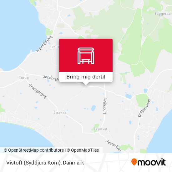 Vistoft (Syddjurs Kom) kort