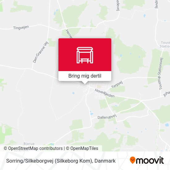 Sorring / Silkeborgvej (Silkeborg Kom) kort