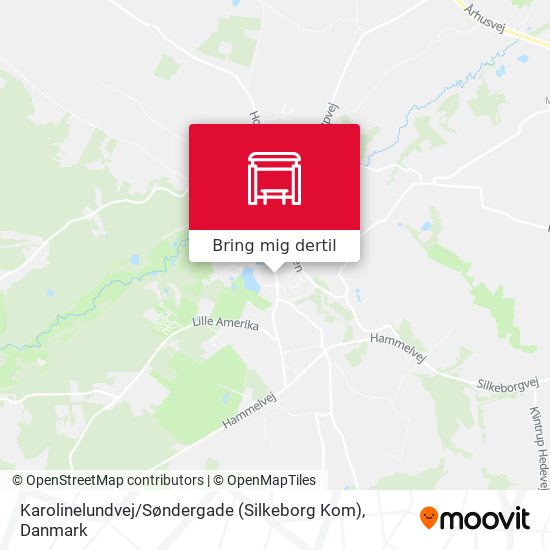 Karolinelundvej / Søndergade (Silkeborg Kom) kort