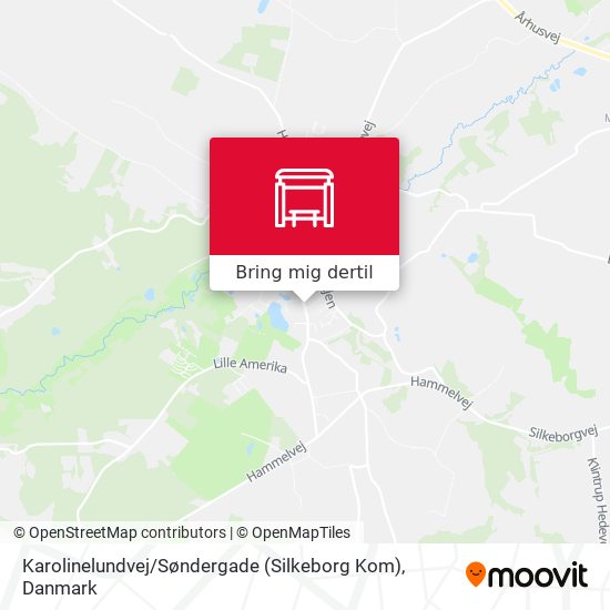 Karolinelundvej / Søndergade (Silkeborg Kom) kort