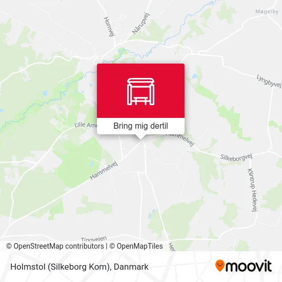 Holmstol (Silkeborg Kom) kort