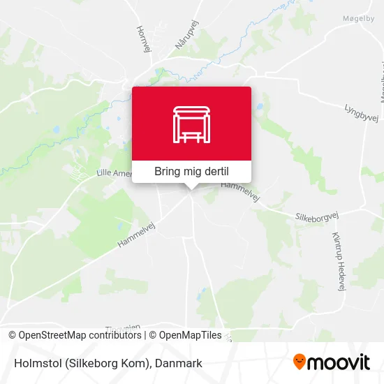 Holmstol (Silkeborg Kom) kort