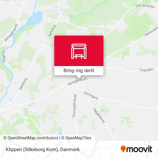 Klippen (Silkeborg Kom) kort