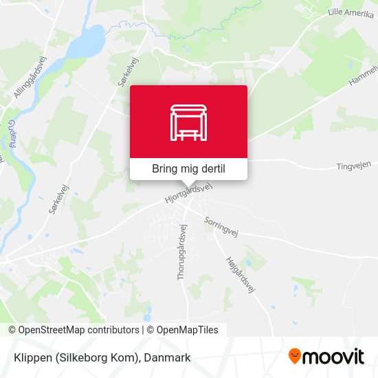 Klippen (Silkeborg Kom) kort