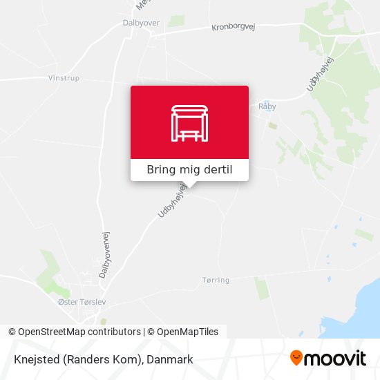 Knejsted (Randers Kom) kort