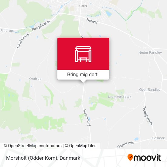 Morsholt (Odder Kom) kort