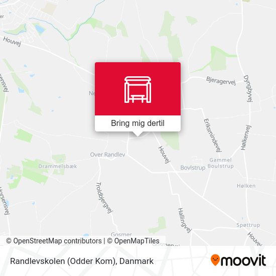 Randlevskolen (Odder Kom) kort