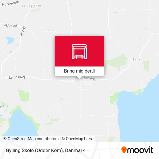 Gylling Skole (Odder Kom) kort