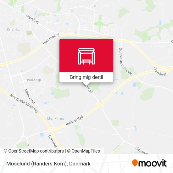 Moselund (Randers Kom) kort