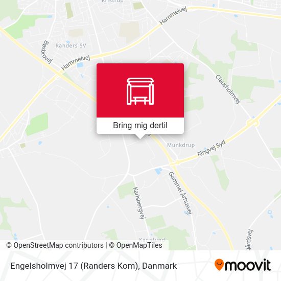 Engelsholmvej 17 (Randers Kom) kort