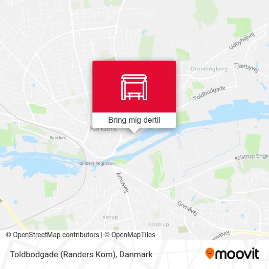 Toldbodgade (Randers Kom) kort