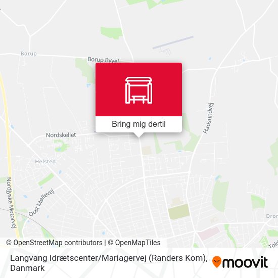 Langvang Idrætscenter / Mariagervej (Randers Kom) kort