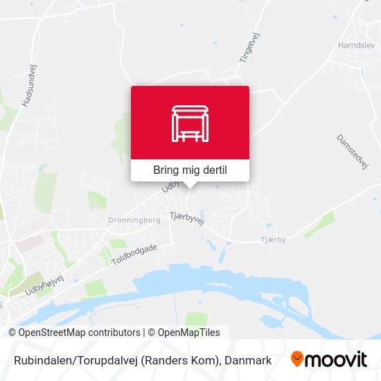 Rubindalen / Torupdalvej (Randers Kom) kort